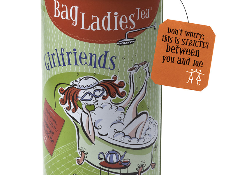 Bag Ladies Tea Girlfriends Tea Tin