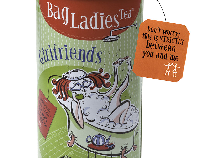 Bag Ladies Tea Girlfriends Tea Tin